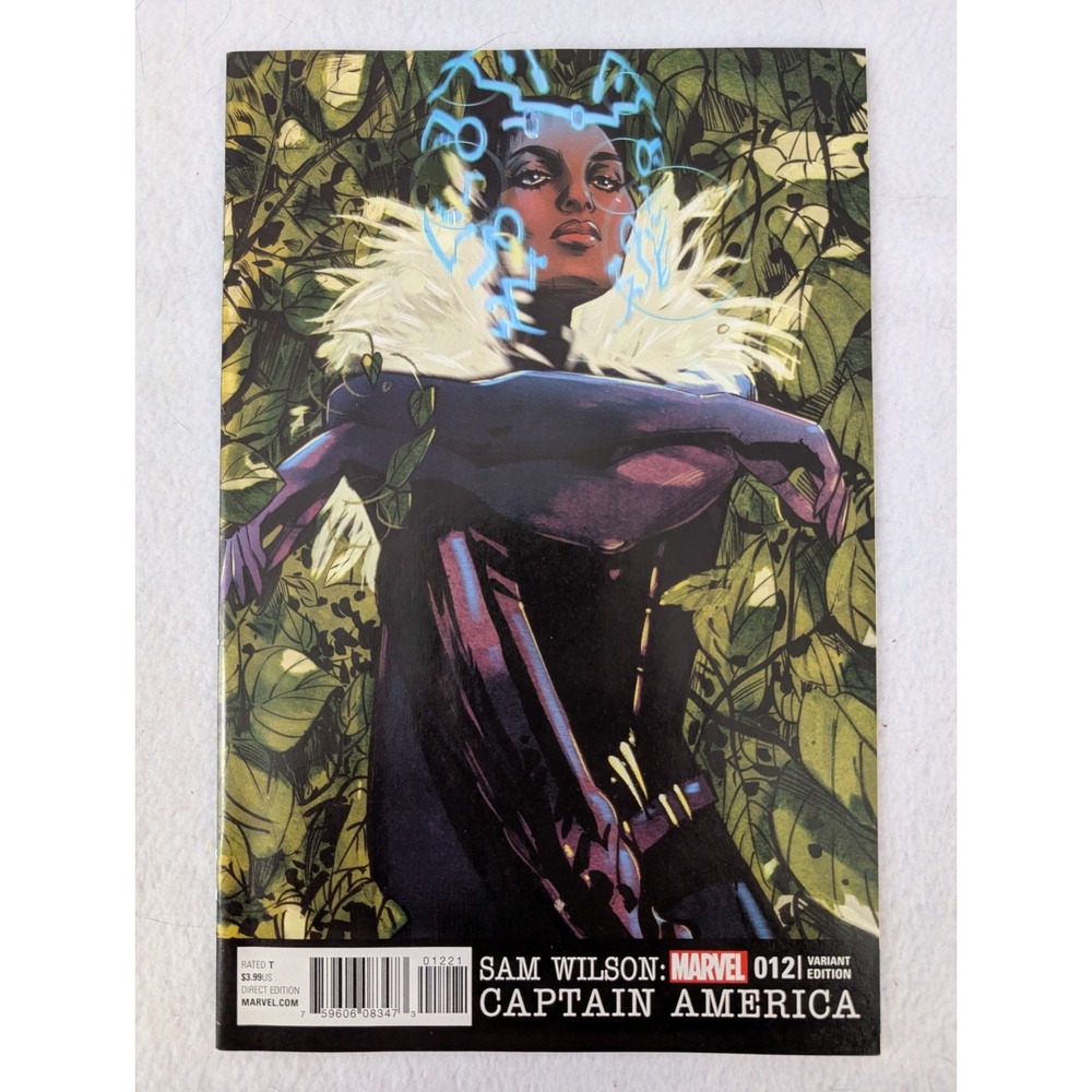 Marvel Sam Wilson Captain America #12 Tula Lotay Variant Cover 2016 NM‎ Range